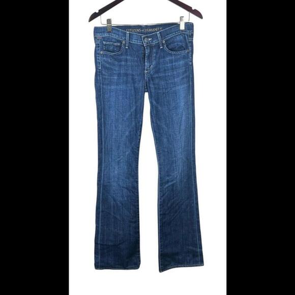 Citizen of Humanity Jeans Women Size 27‎ Low Waist Bootcut Kelly - Picture 1 of 6